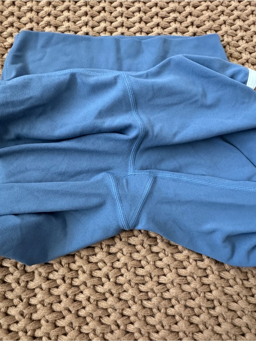 Splits59 Blue Women’s High-Waist Striped Leggings - Size S - Picture 5 of 12